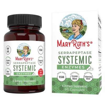 MaryRuth Organics - Serrapeptase Systemic Enzymes