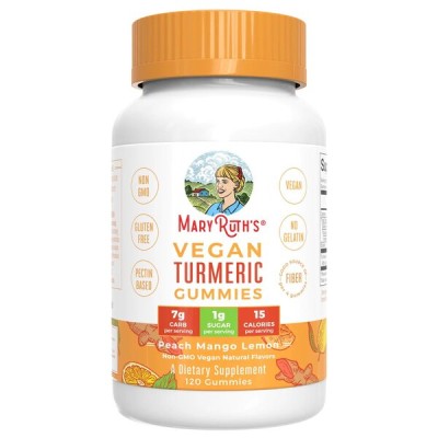 MaryRuth Organics - Vegan Turmeric Gummies