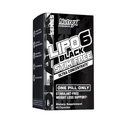 NUTREX - Lipo-6 Black Ultra Concentrate Stim-Free