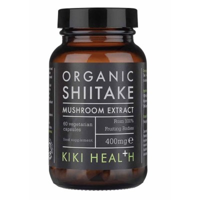 KIKI Health - Shiitake Extract Organic, 400mg - 60 vcaps