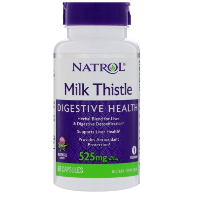 Natrol - Milk Thistle, 525mg - 60 caps