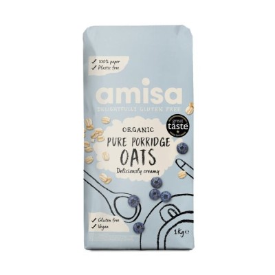 Biona Organic - Amisa Pure Porridge Oats - 1000g