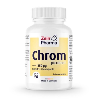 Zein Pharma - Chromium Picolinate, 250mcg - 120 caps
