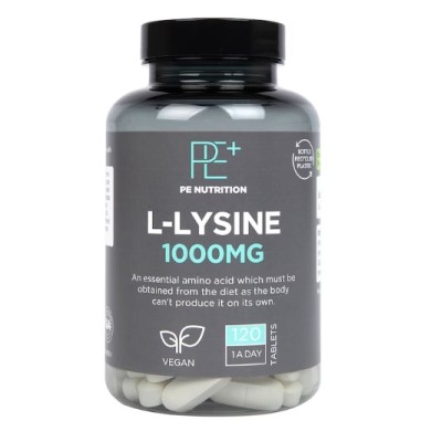Holland & Barrett - PE Nutrition L-Lysine - 1000mg - 120 vegan