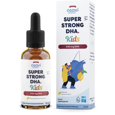Osavi - Super Strong DHA Kids - 640mg DHA (Lemon) - 50 ml.