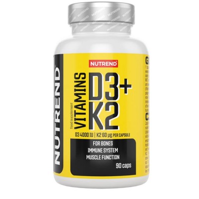 Nutrend - Vitamins D3 + K2 - 90 caps