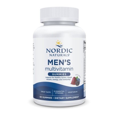 Nordic Naturals - Men's Multivitamin Gummies - Mixed Berry - 60