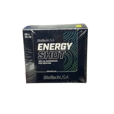 BioTechUSA - Energy Shot - Lemon - 20 x 25 ml.