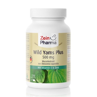 Zein Pharma - Wild Yams Plus, 500mg - 120 caps