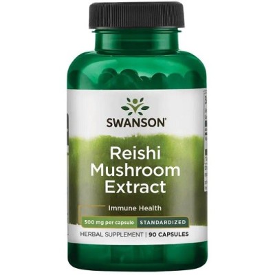 Swanson - Reishi Mushroom Extract, 500mg - 90 caps