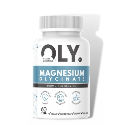 Oly - Magnesium Glycinate, 500mg - 60 vcaps