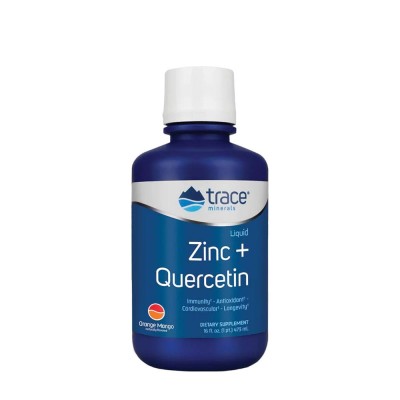Trace Minerals - Liquid Zinc + Quercetin - 16 fl. oz.