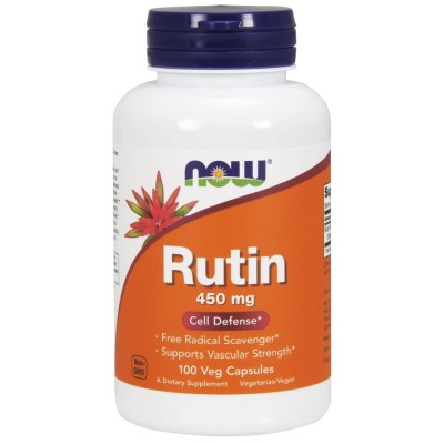 NOW Foods - Rutin, 450mg - 100 vcaps