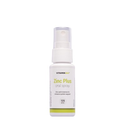 Vitamin360 - Zinc Plus Oral Spray, Pineapple - 25 ml