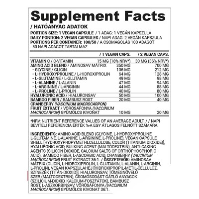 Nutriversum - Vegan Collagen Support - WSHAPE - 100 Veg Capsules
