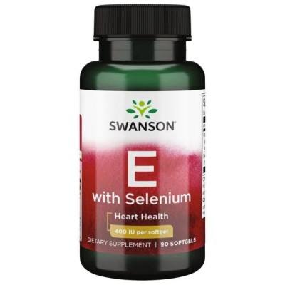 Swanson - Vitamin E & Selenium - 90 softgels