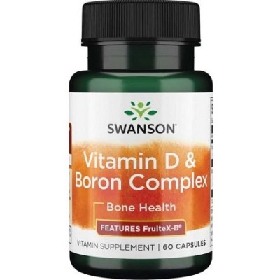 Swanson - Vitamin D & Boron Complex - 60 caps