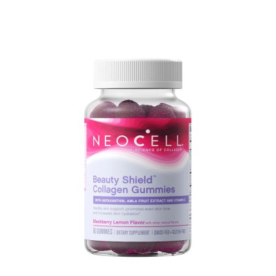 NeoCell - Beauty Shield Collagen, Blackberry Lemon - 60 Gummies
