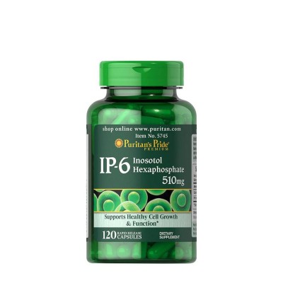 Puritan's Pride - IP-6 Inositol Hexaphosphate 510 mg - 120