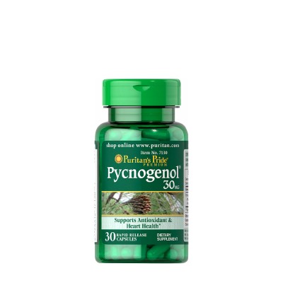 Puritan's Pride - Pycnogenol 30MG - 30 Capsules
