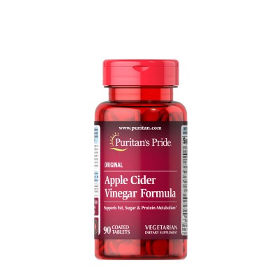 Puritan's Pride - Apple Cider Vinegar Formula - 90 Tablets