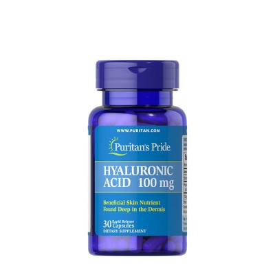 Puritan's Pride - Hyaluronic Acid 100 mg - 30 Capsules
