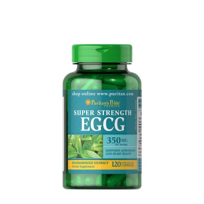 Puritan's Pride - Super Strength EGCG 350 mg - 120 Capsules