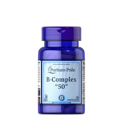 Puritan's Pride - Vitamin B-50 Complex 50 mg Kosher - 50 Veg