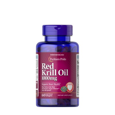 Puritan's Pride - Red Krill Oil 1000 mg (170 mg Active Omega-3)
