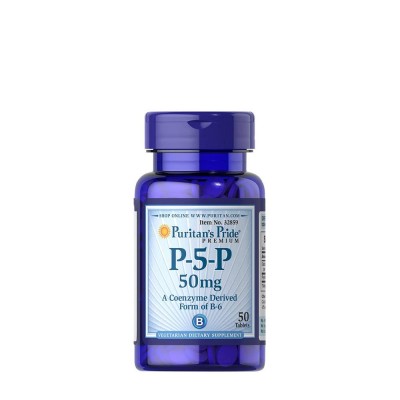 Puritan's Pride - P-5-P 50 mg - 50 Tablets