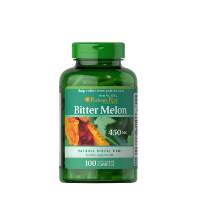 Puritan's Pride - Bitter Melon 450 mg - 100 Capsules