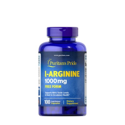 Puritan's Pride - L-Arginine 1000 mg - 100 Capsules