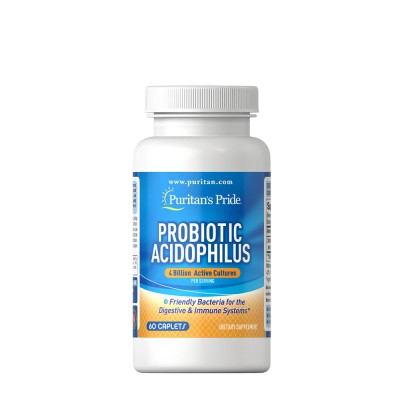 Puritan's Pride - Acidophilus & Digestive Enzymes - 60 Tablets