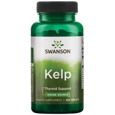 Swanson - Kelp Iodine Source - 250 tablets