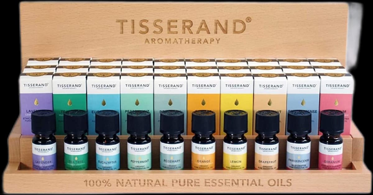 Tisserand Aromatherapy - Essential Oil - 9ml Per Bottle (10 Bottles Total) – Tisserand Aromatherapy förpackning