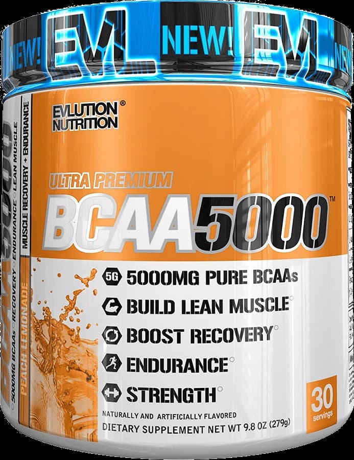 EVLution Nutrition BCAA 5000 Blue Raspberry - 240g