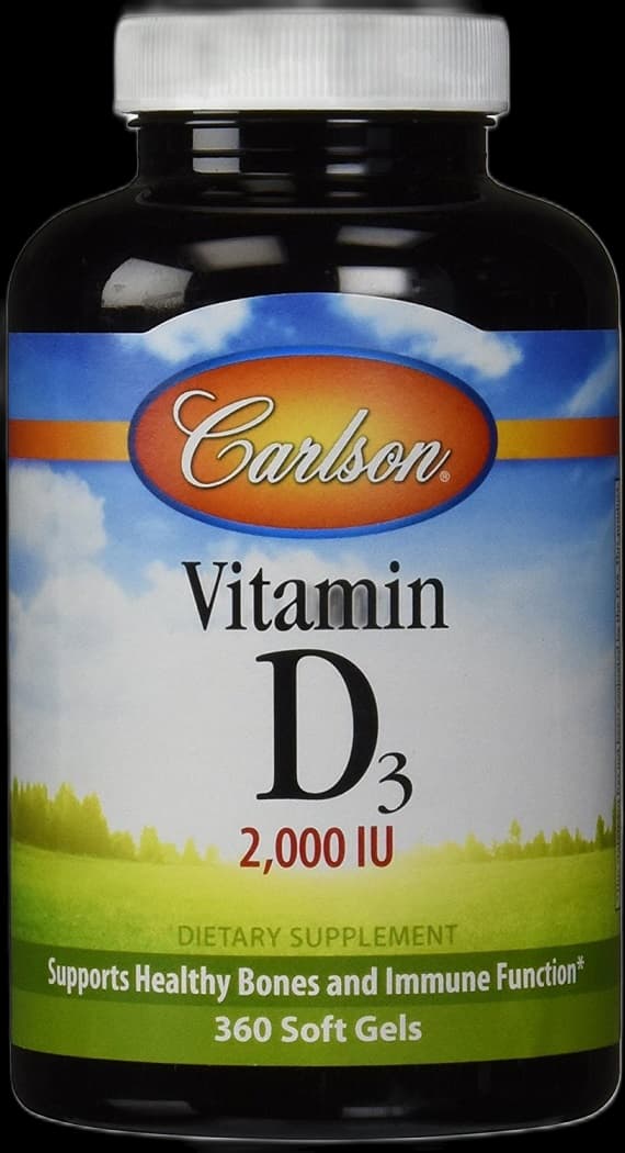 Carlson Labs - Vitamin D3, 2000IU