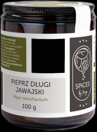 Spices By Yango - Java Long Pepper - 100g – Spices By Yango förpackning