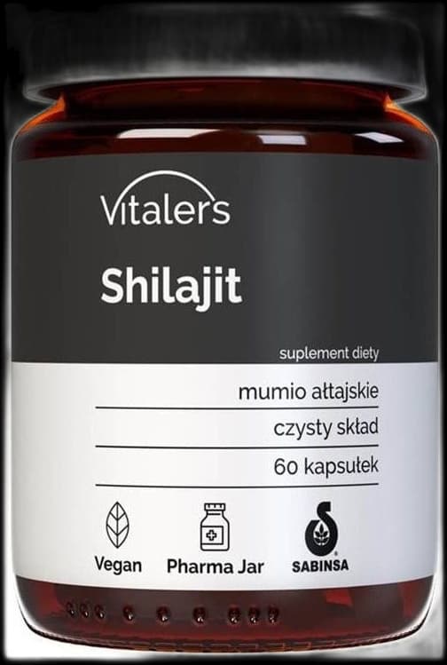 Vitalers - Shilajit - 60 Caps – Vitalers förpackning