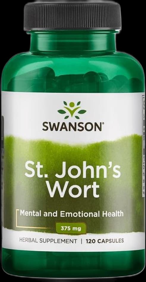 Swanson - St. John'S Wort - 375mg – Swanson förpackning
