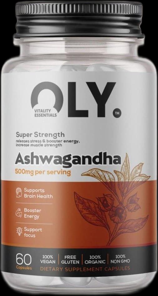 Oly - Ashwagandha - 500mg - 60 vcaps – Oly
