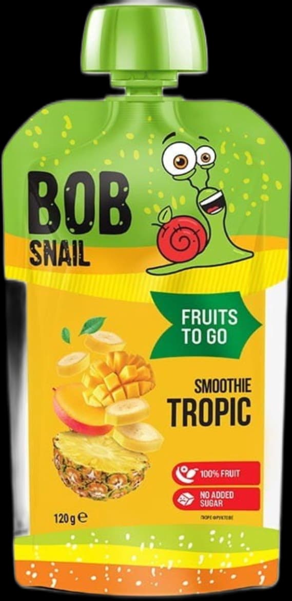 B.O.B SNAIL - Fruits To Go Smoothie Tropic - 120g