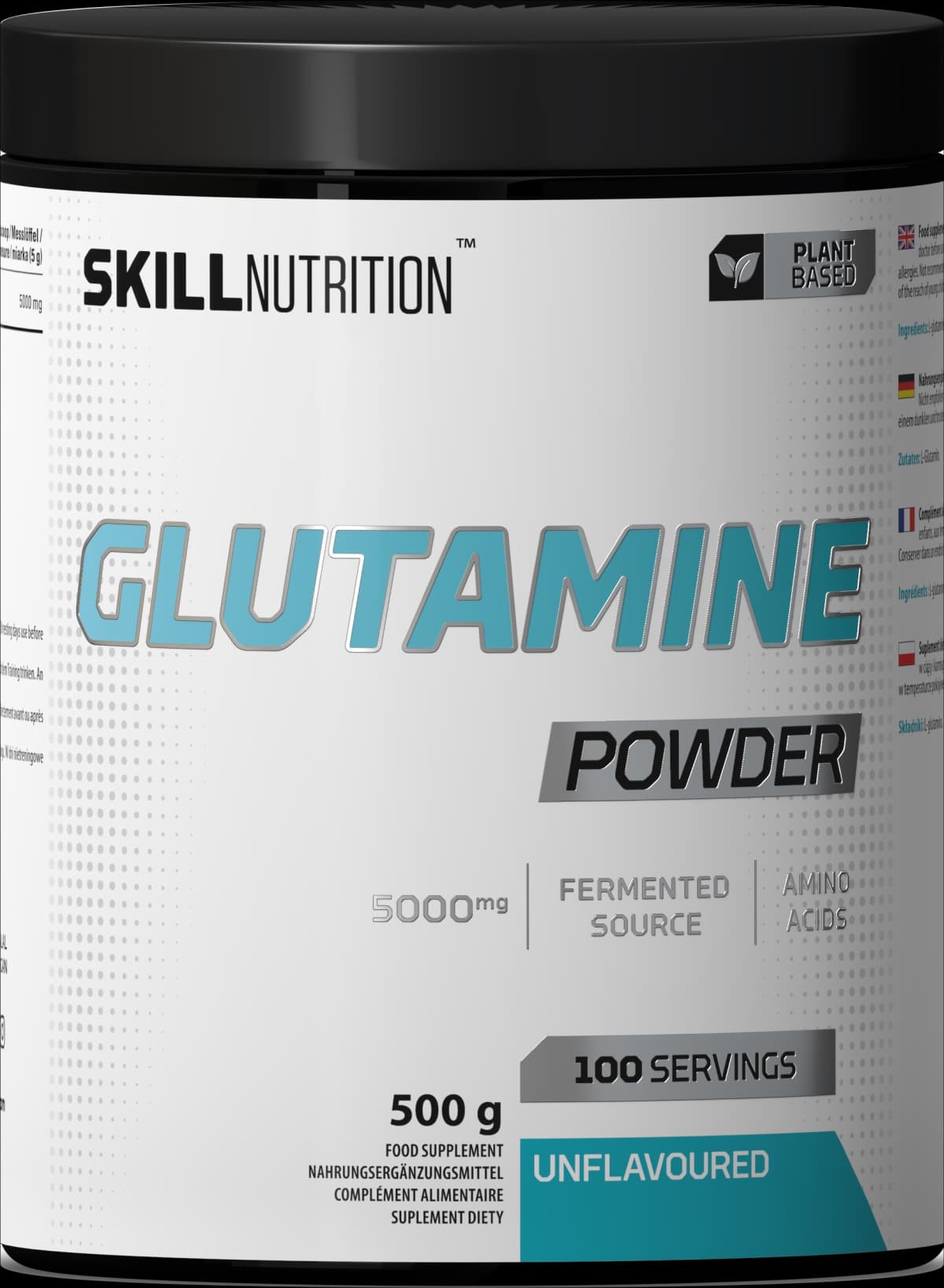 Skill Nutrition - Glutamiinijauhe – Skill Nutrition pakkaus