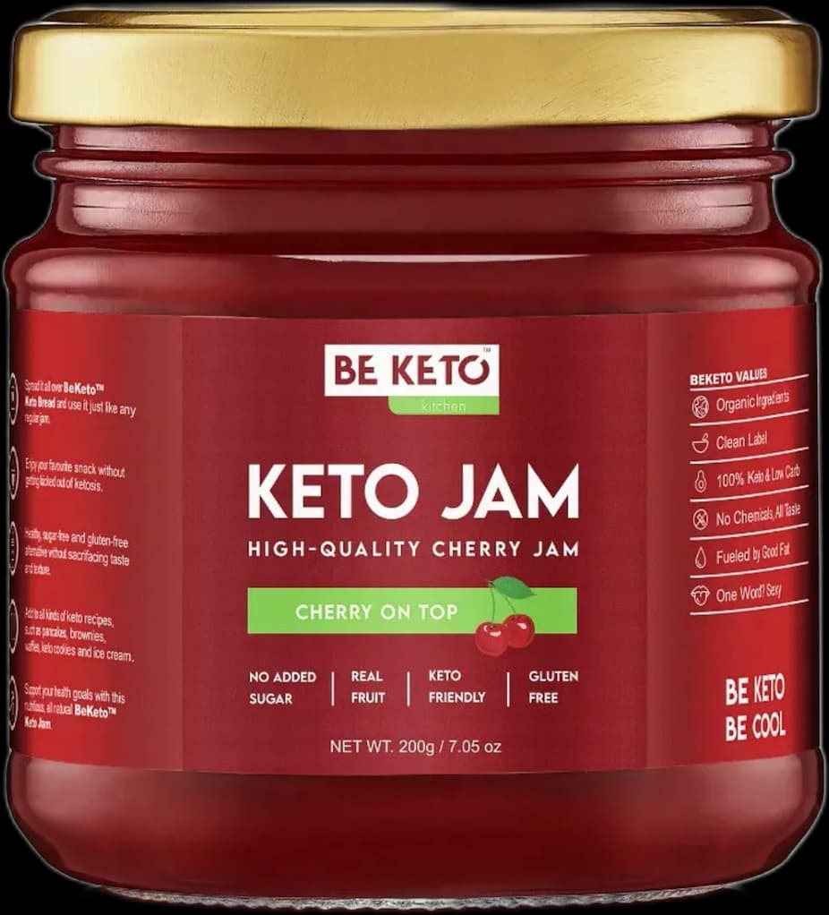 Be Keto - Keto Jam - Sugar-Free Spread Cherry - 200g