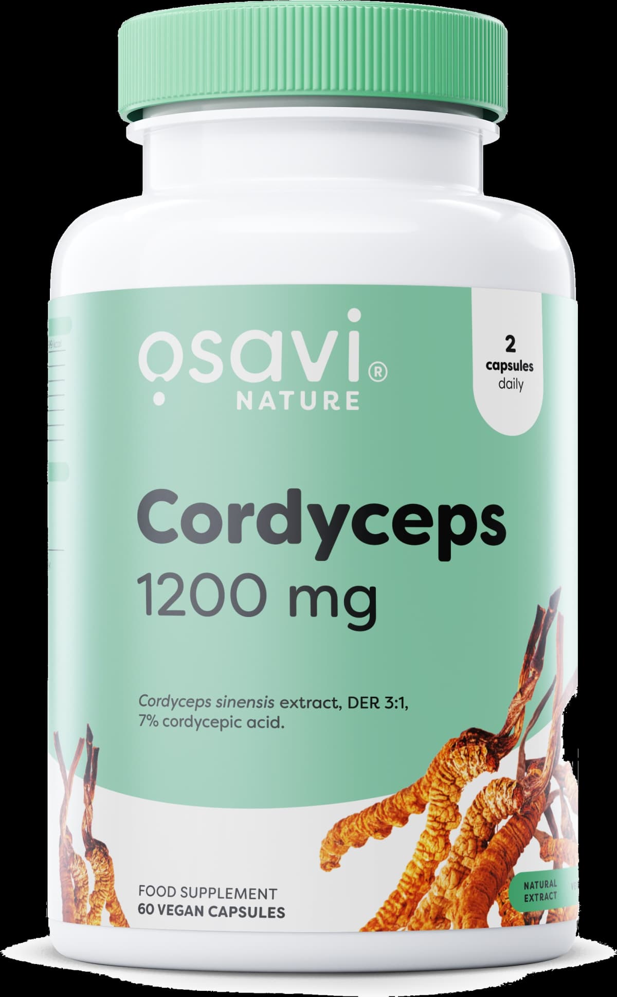 Osavi Cordyceps 1200mg 60 Vcaps