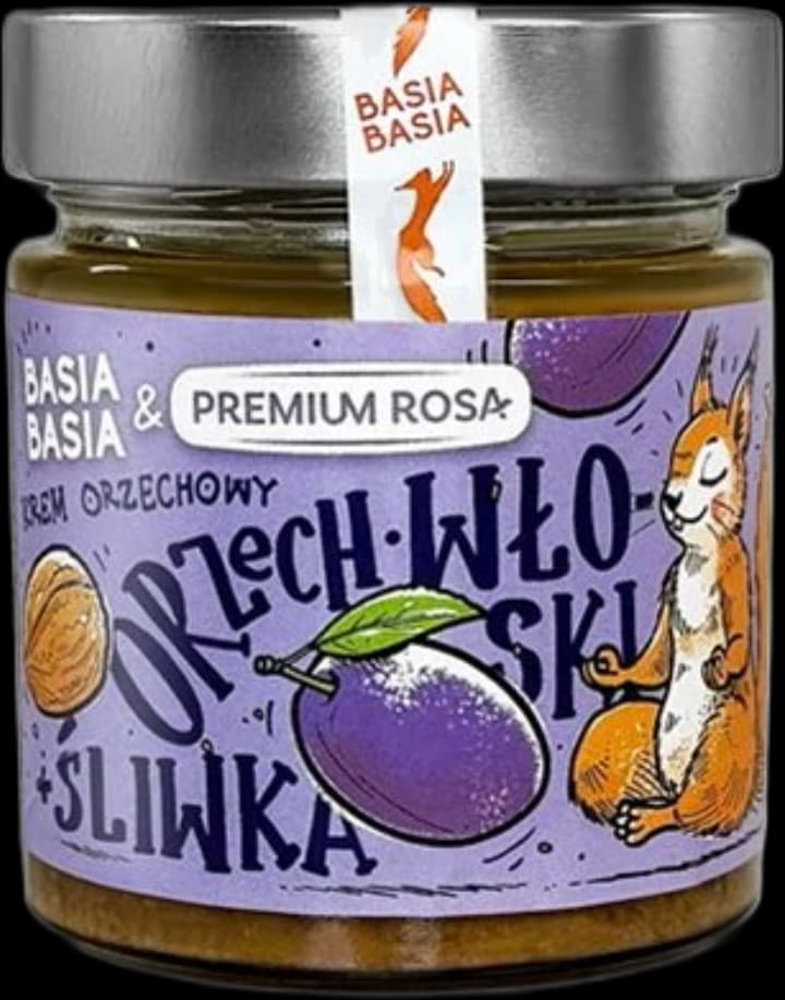 Basia Basia - Premium Rosa Nut Cream Walnut + Plum - 195g
