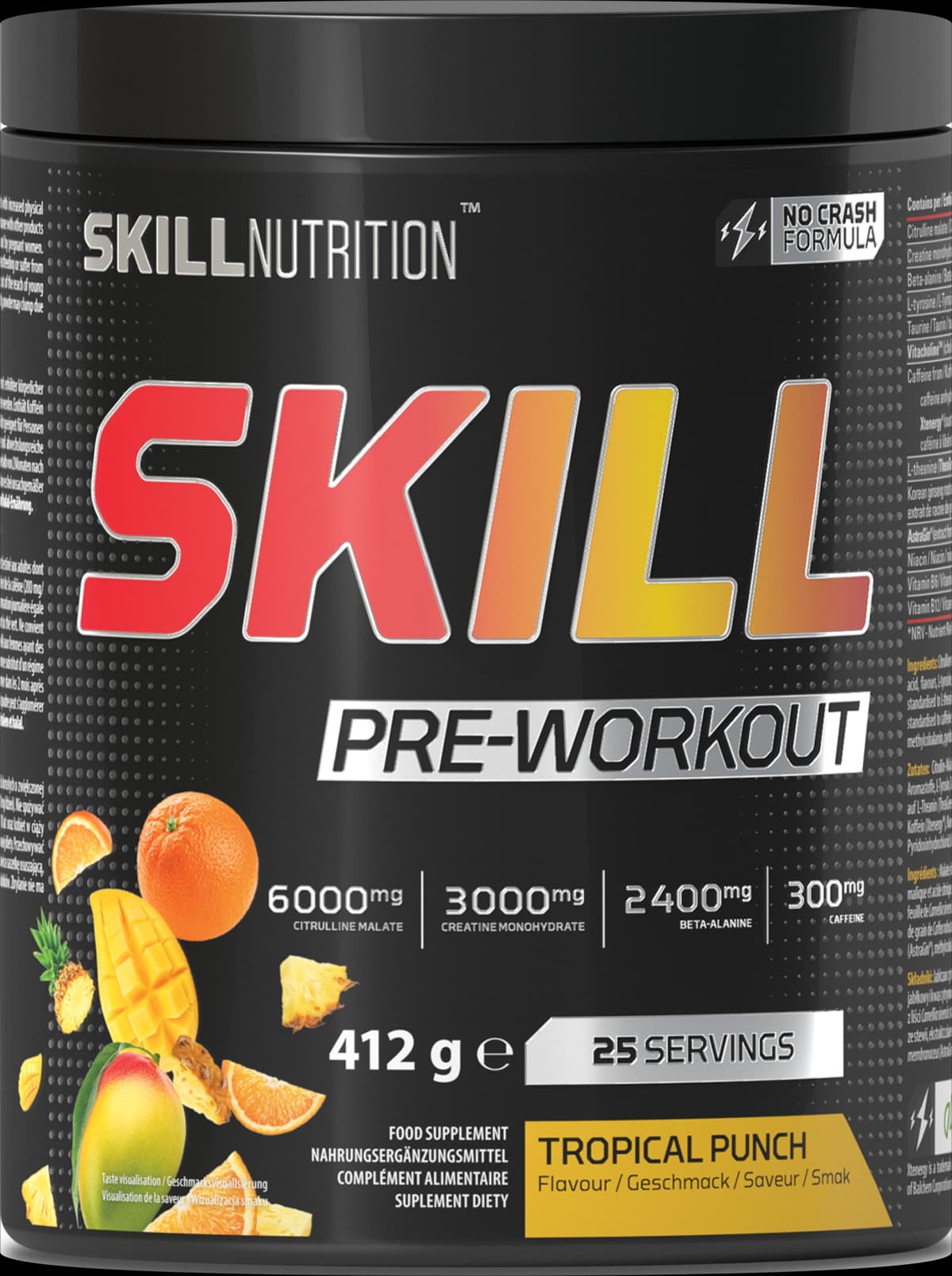 Skill Nutrition - Skill Pre-Workout – Skill Nutrition förpackning