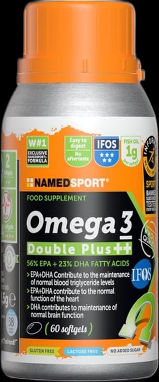 Named Sport - Omega 3 Double Plus ++ – Named Sport förpackning