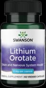 Swanson - Lithium Orotate - 60 Vcaps