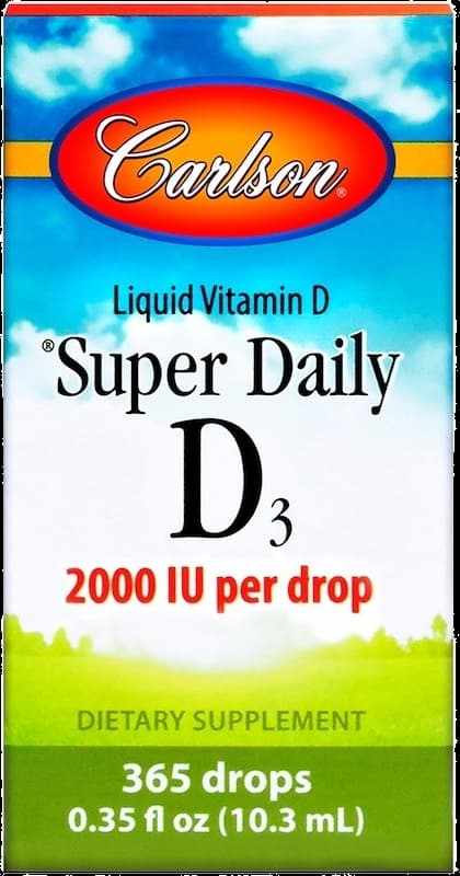 Carlson Labs - Super Daily D3 – emballage